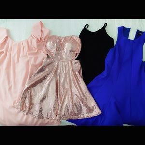 Lulus forever 21 and pretty little things dress bundle